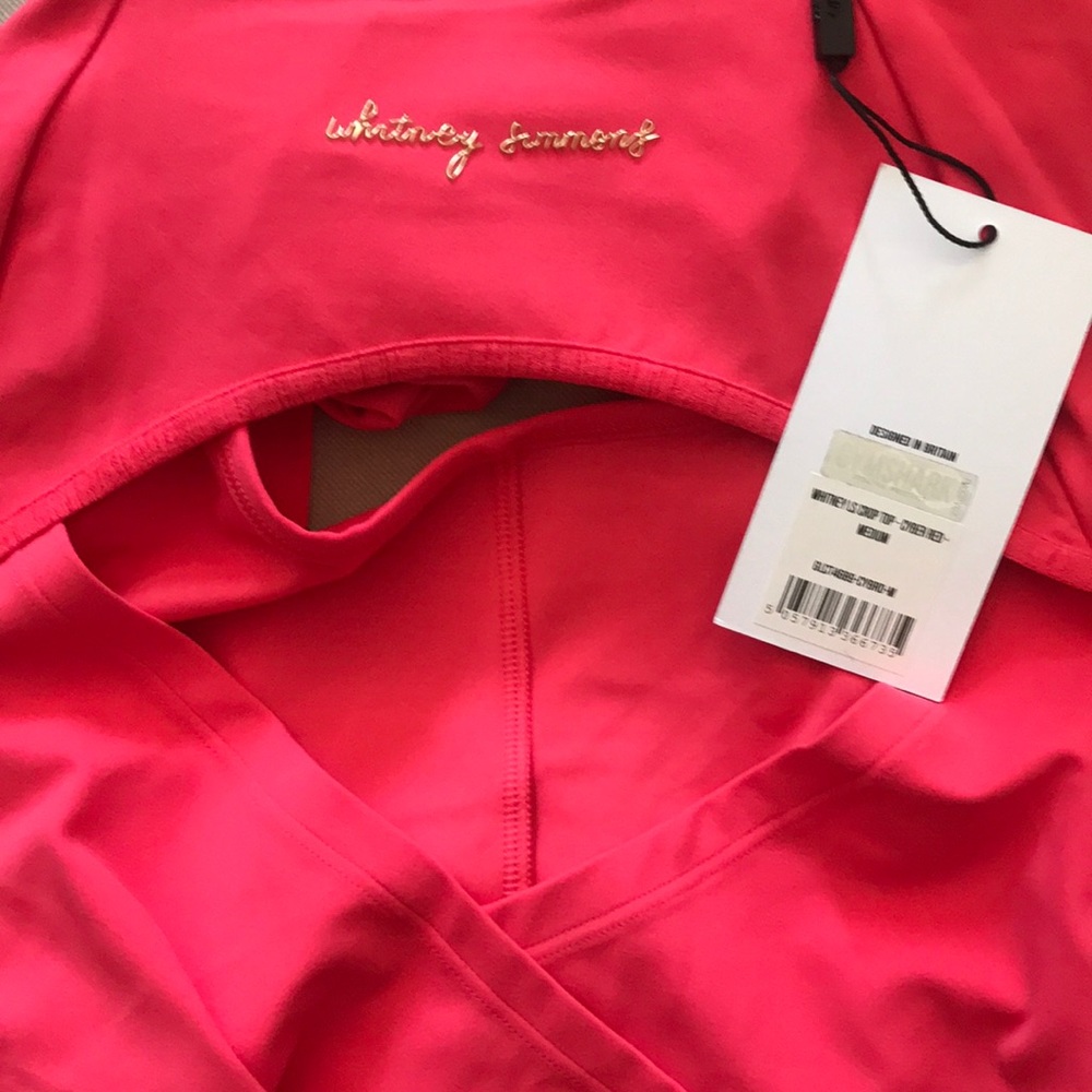 Gymshark x Whitney Simmons Long Sleeve Crop Top M